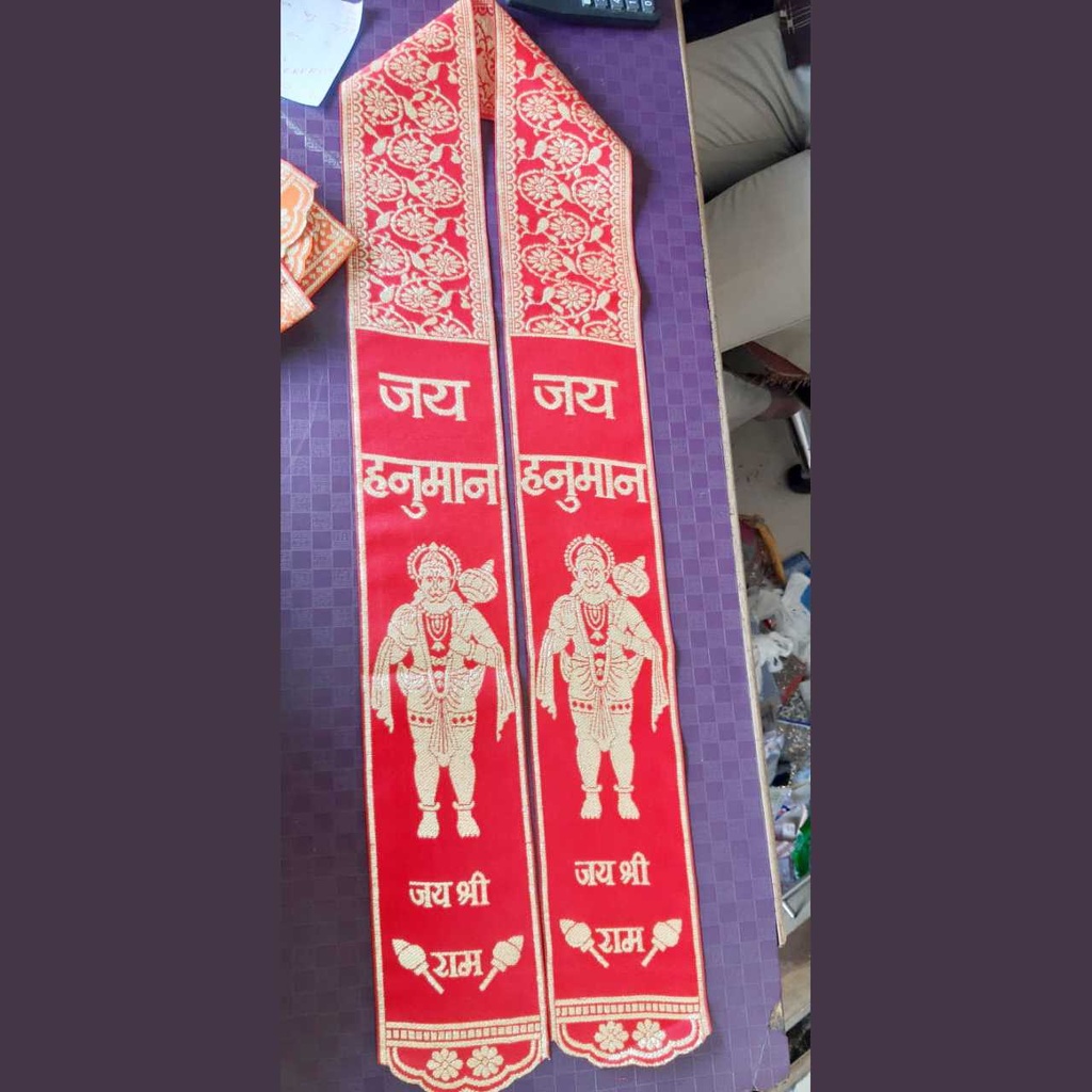 Khes Scarf Dupatta Patka Hanuman (Minimum 50 Pcs)